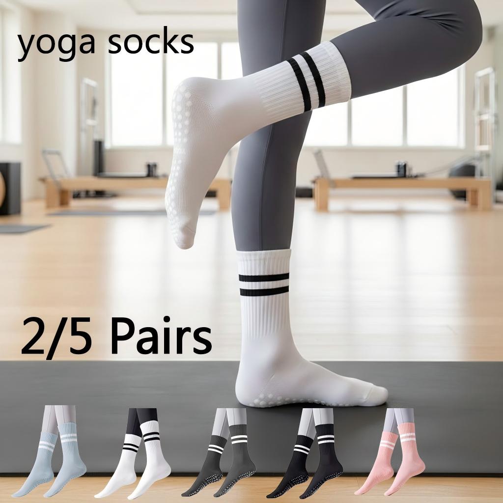 Women Non Slip Yoga Socks, Gri - Pilates Yoga Fitness 评论和价格