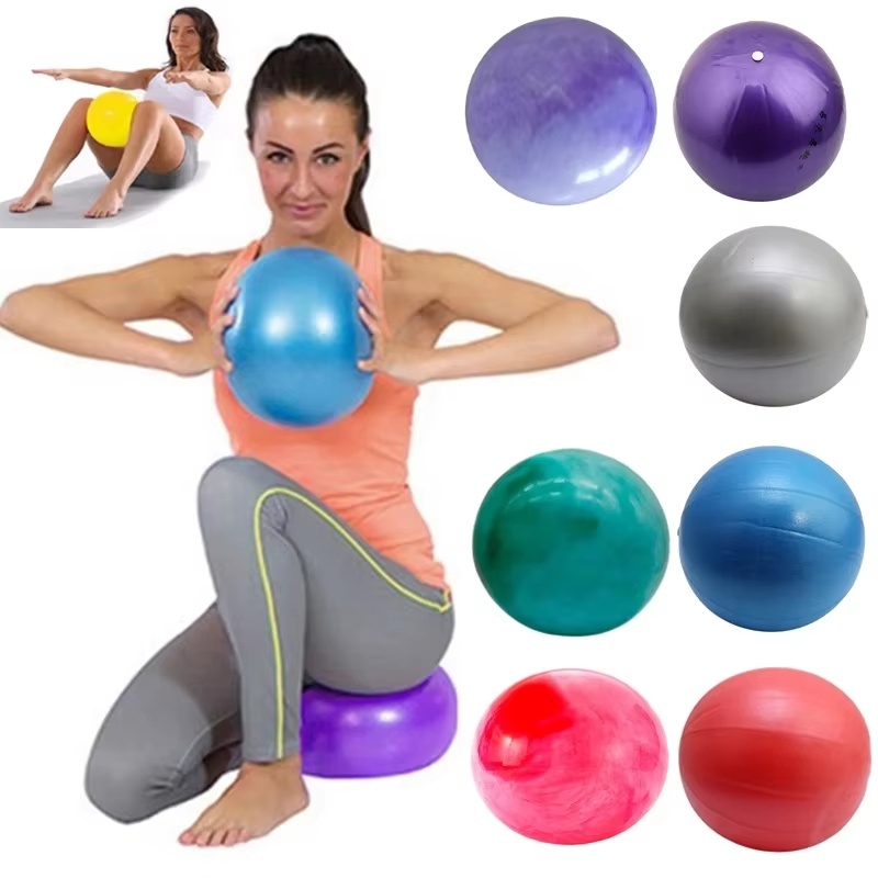 New 25cm Yoga Ball Exercise Gy - Pilates Toning Ball 评论和价格