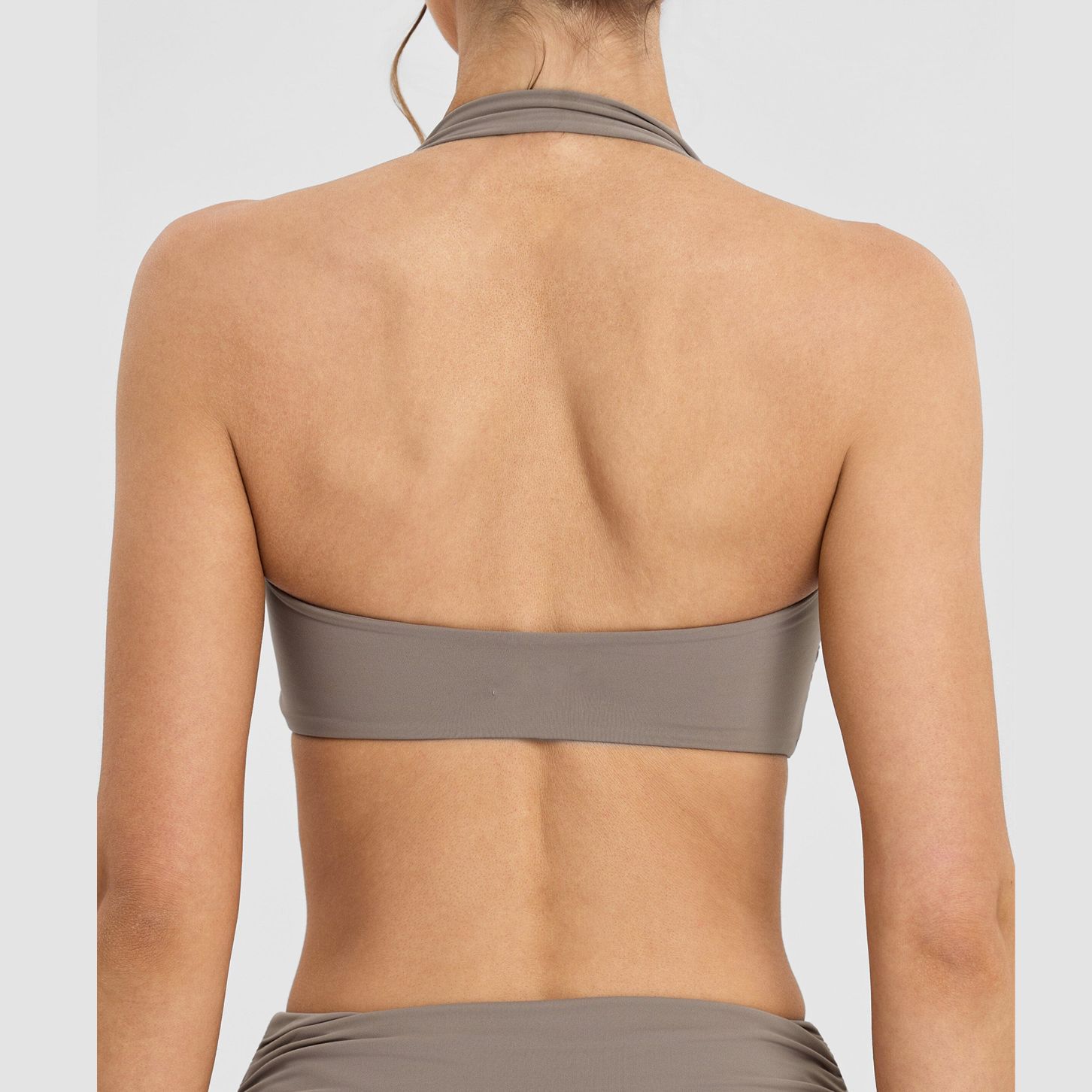 Women Halter Ruched Yoga Bra P - Pilates Yoga Workout 评论和价格