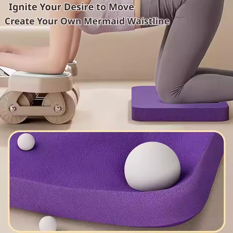 1pc Non‑Slip Foam Balance Pad, - Pilates Yoga Mat Workout 评论和价格