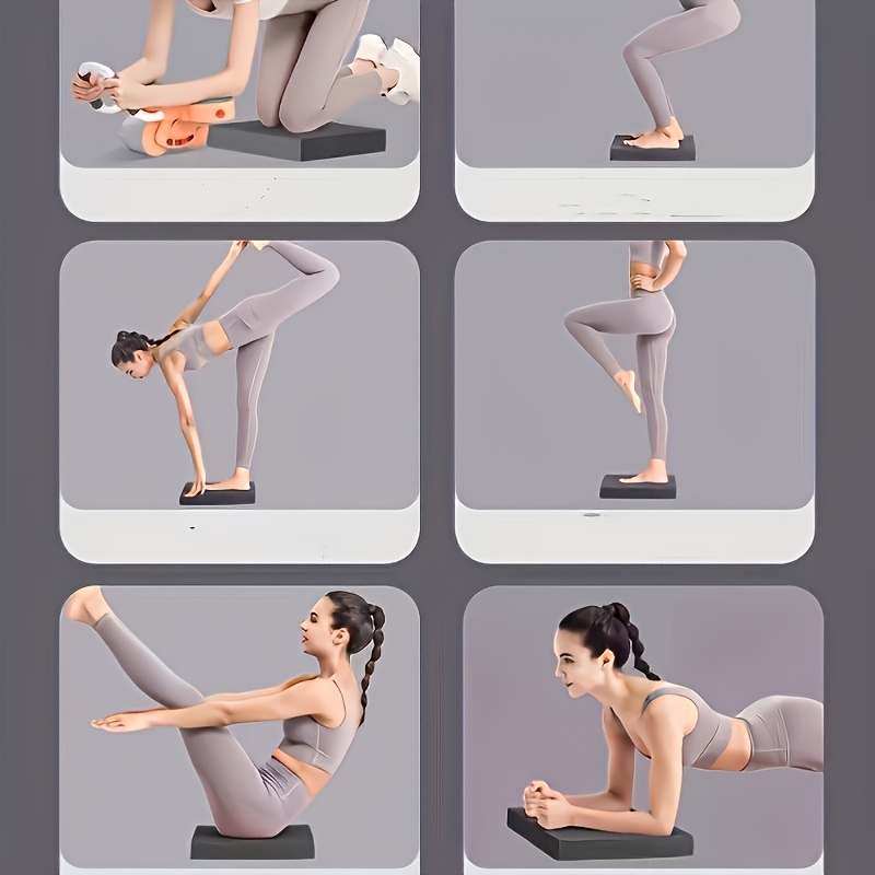 1pc Non‑Slip Foam Balance Pad, - Pilates Yoga Mat Workout 评论和价格
