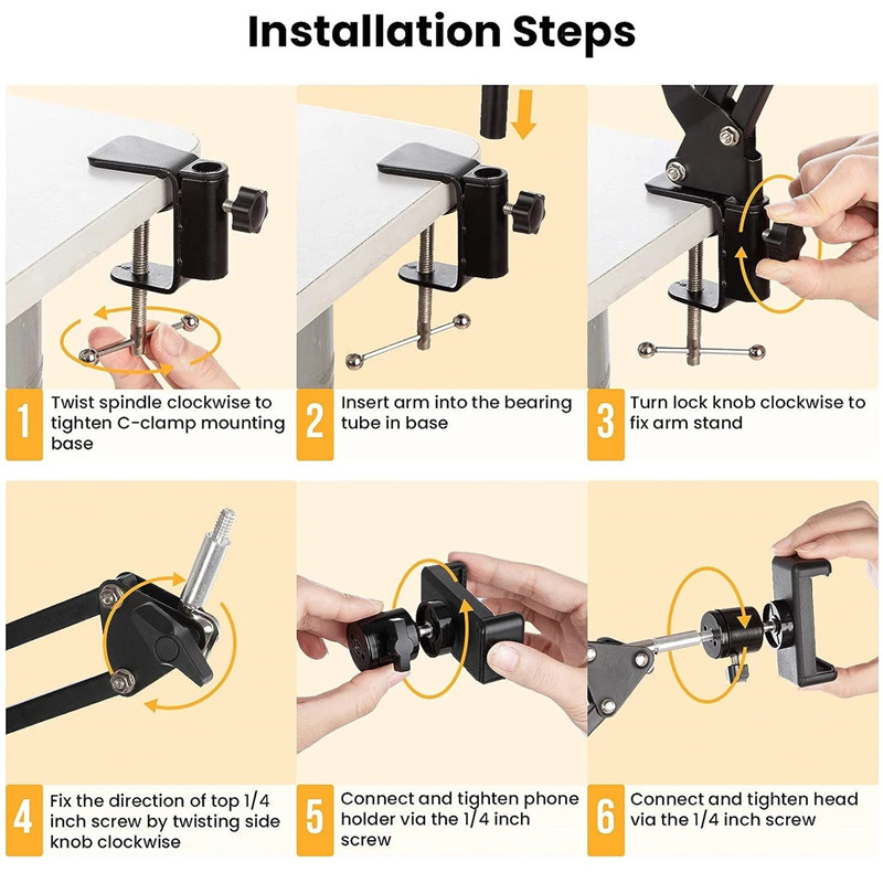 FGCLSY Flexible Arm Tripod For - Inversion Table Fold 评论和价格