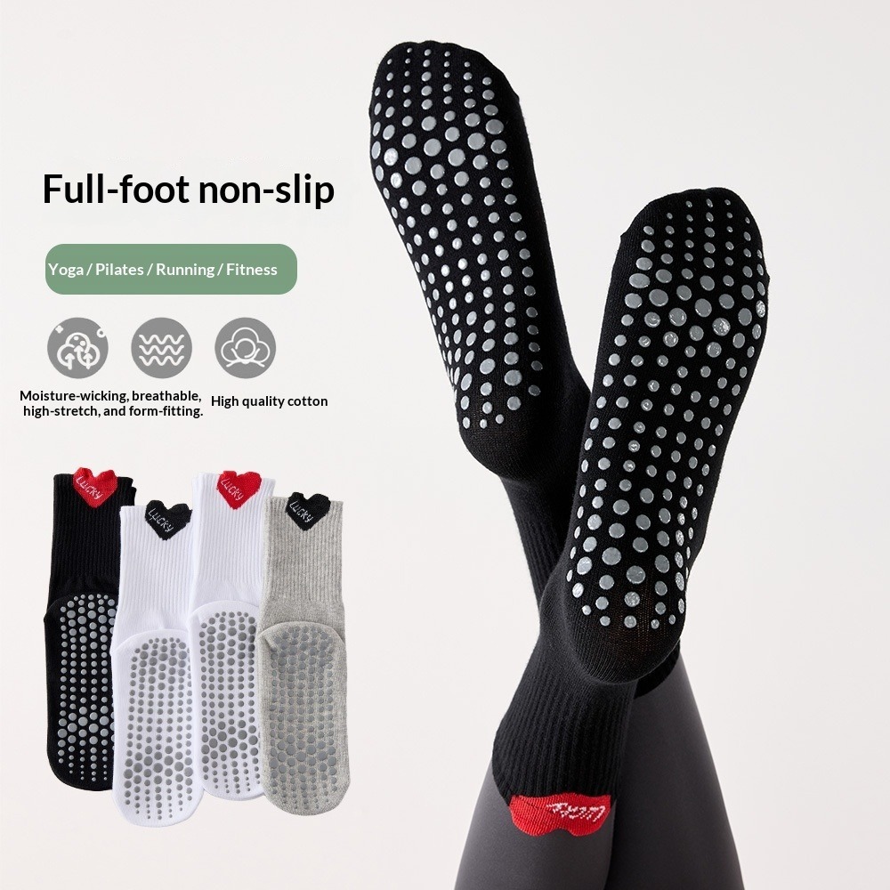 Women's Mid-Calf Sport Socks P - Pilates Yoga Fitness 评论和价格