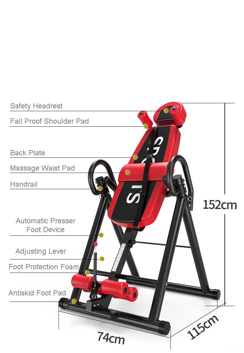 Hot Sale Folding Gym Equipment - Inversion Table Fold 评论和价格