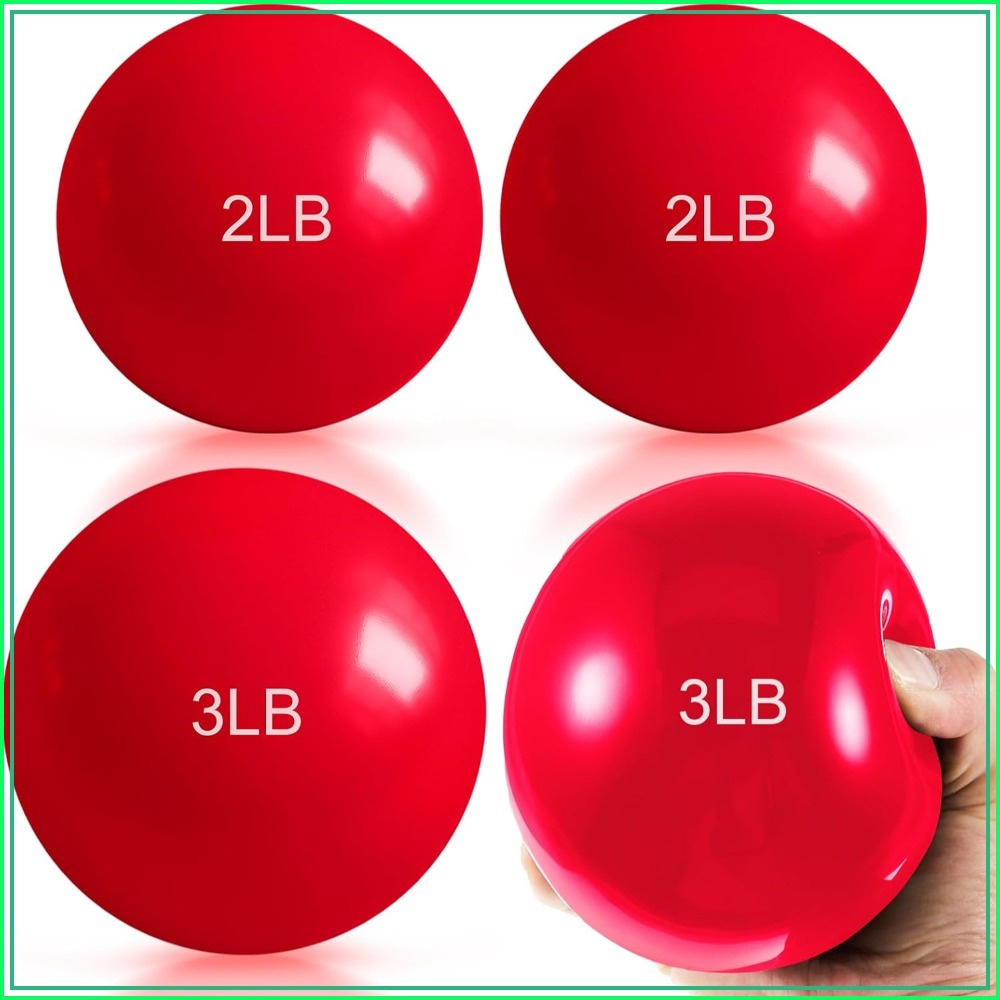 1lb-5lb Weighted Toning Balls  - Pilates Toning Ball 评论和价格