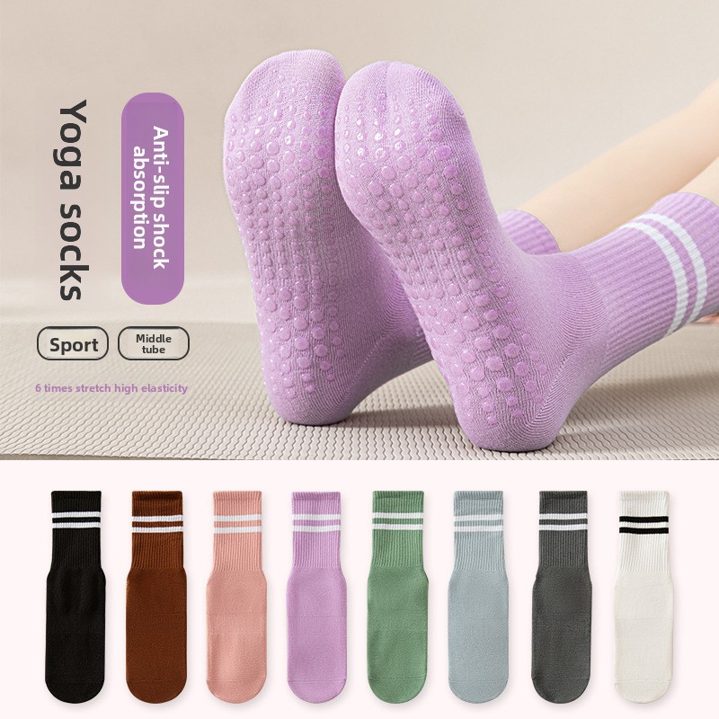 That girl Women Mid Calf Doubl - Pilates Yoga Workout 评论和价格