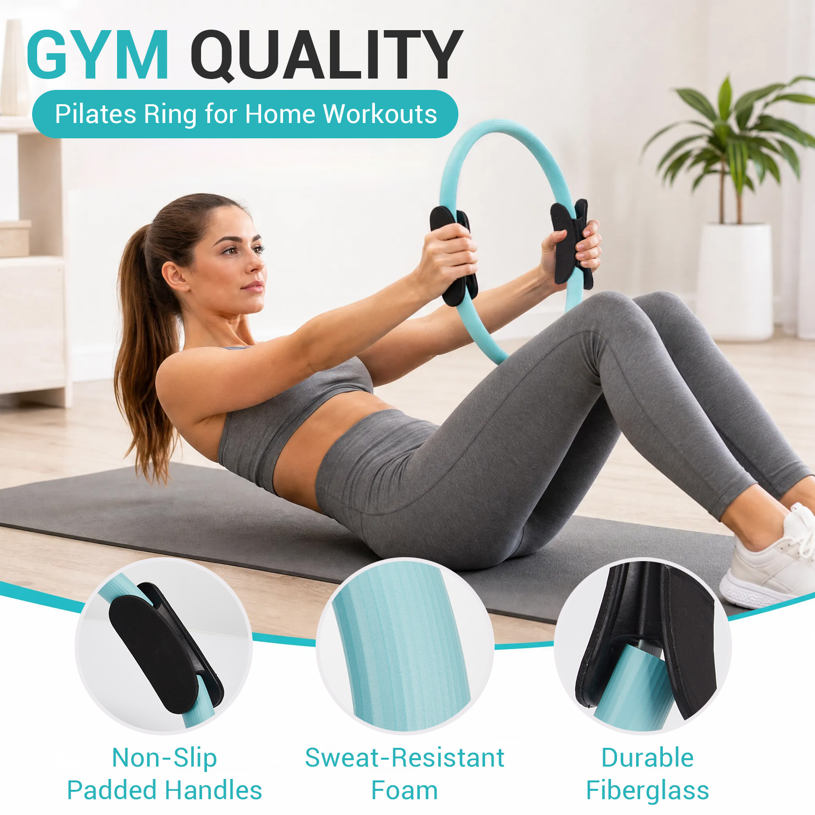 Pilates Training Set, 6-in-1 P - Pilates Toning Ball 评论和价格