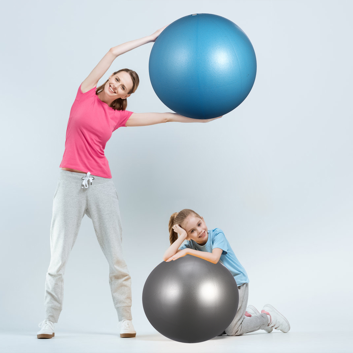 2pcs Thickened Frosted Yoga 15 - Pilates Toning Ball 评论和价格