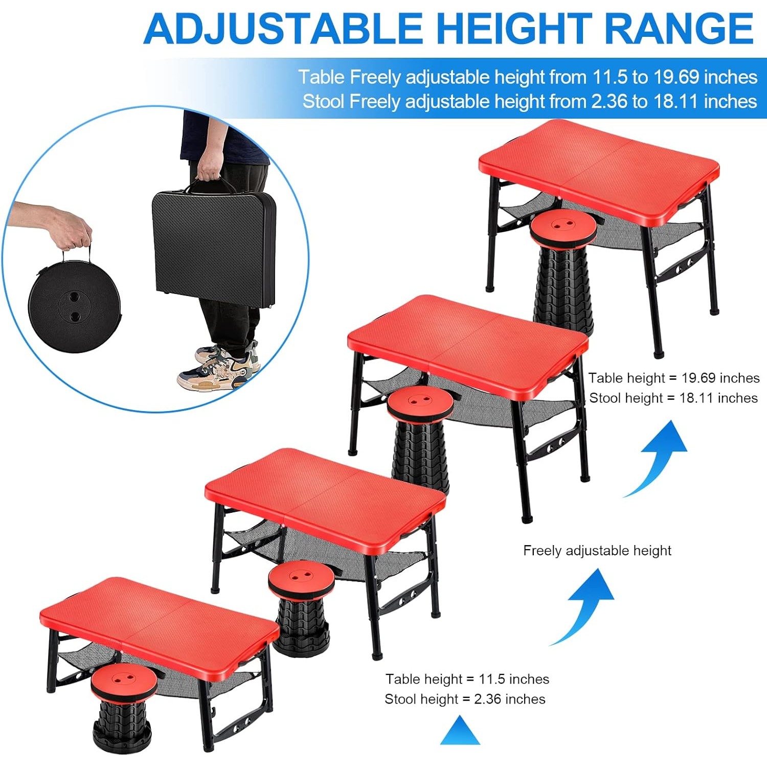 Retractable Folding Table & St - Inversion Table Fold 评论和价格